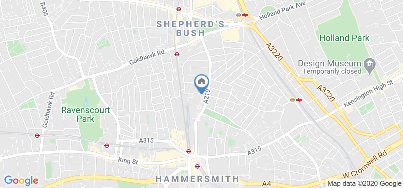 Studio Flat, Lena Gardens, W6