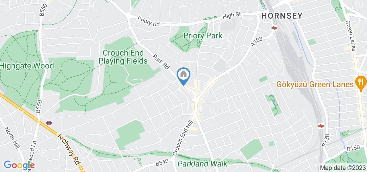 2 Bed Maisonette, Park Road, N8