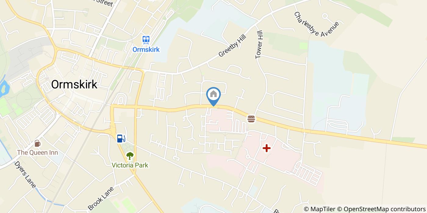 2 Bed Detached House, Wigan Road, L39