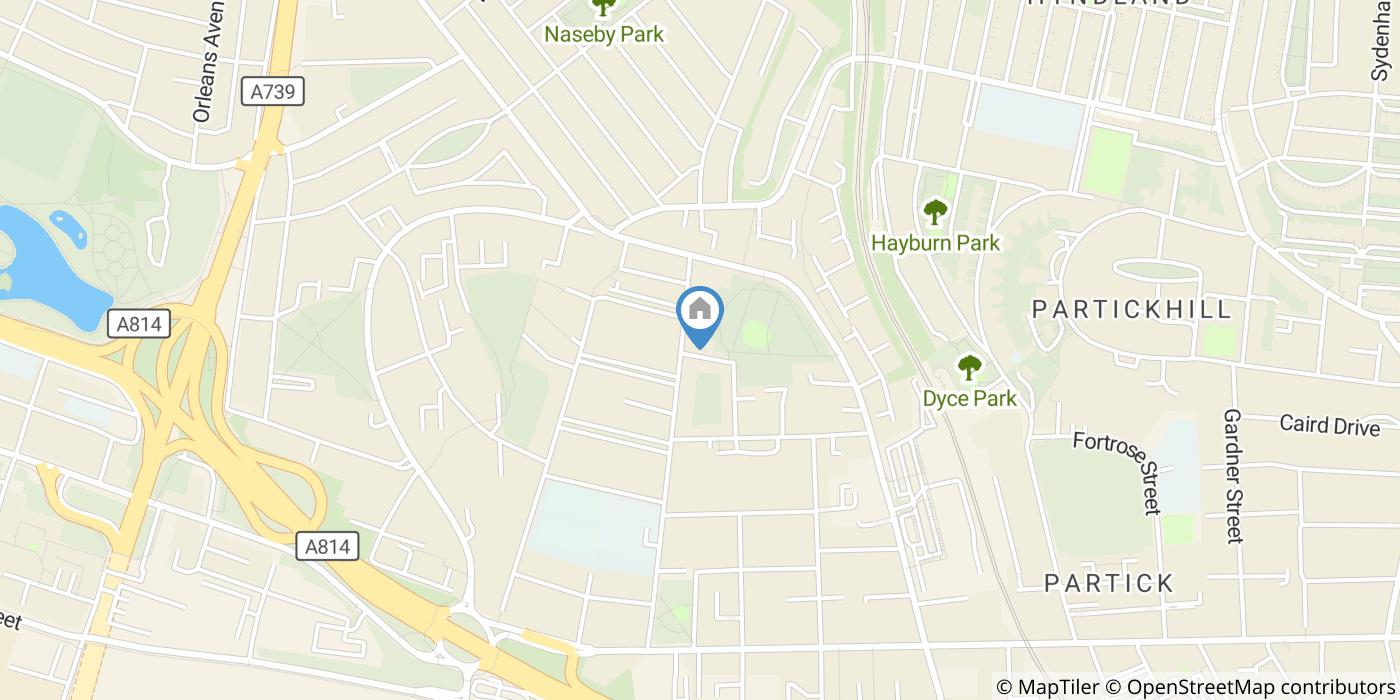 1 Bed Flat, Laurel Place, G11