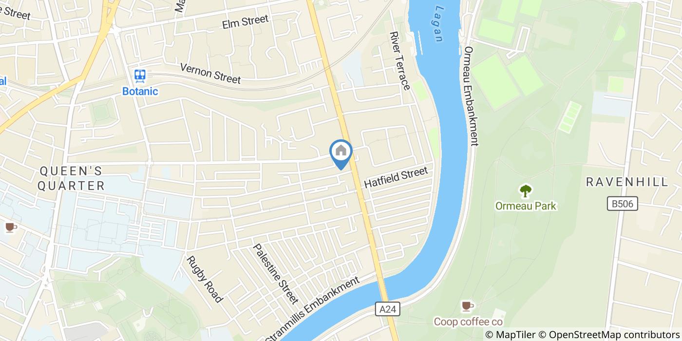 4 Bed Flat, Fitzroy Avenue, BT7