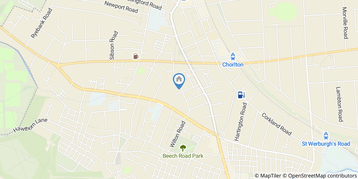 5 Bed Terraced House, Brundretts Road, M21