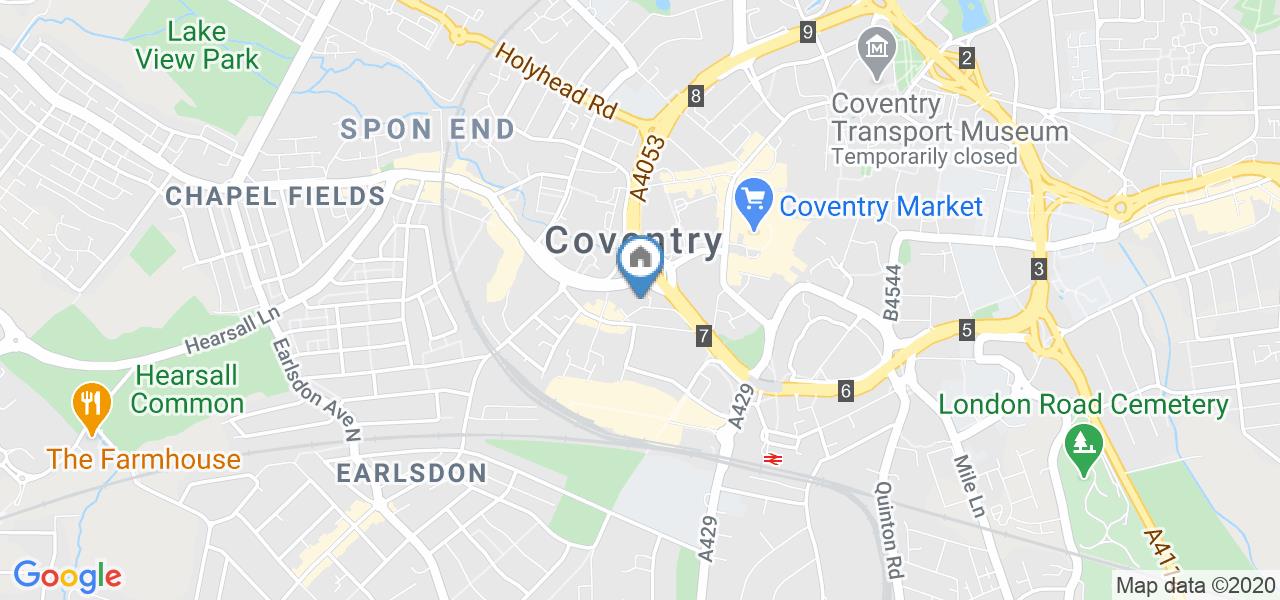 1 Bed Penthouse, Mediahub Apartments, CV1