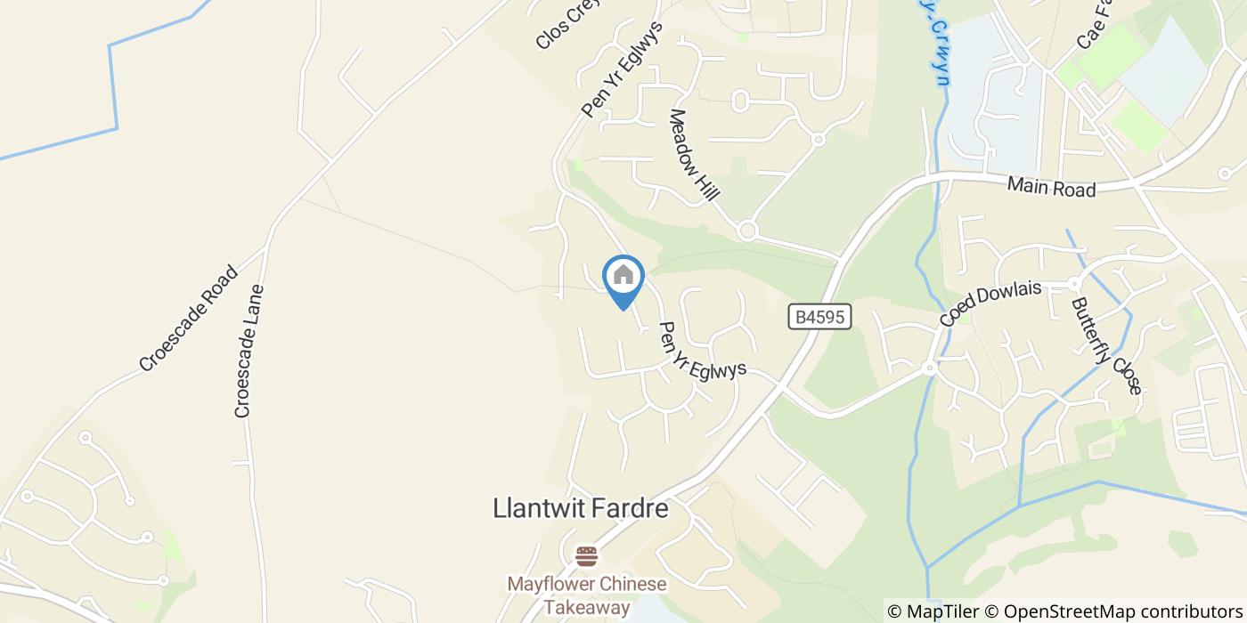 4 Bed End Terrace, Clos Caradog, CF38