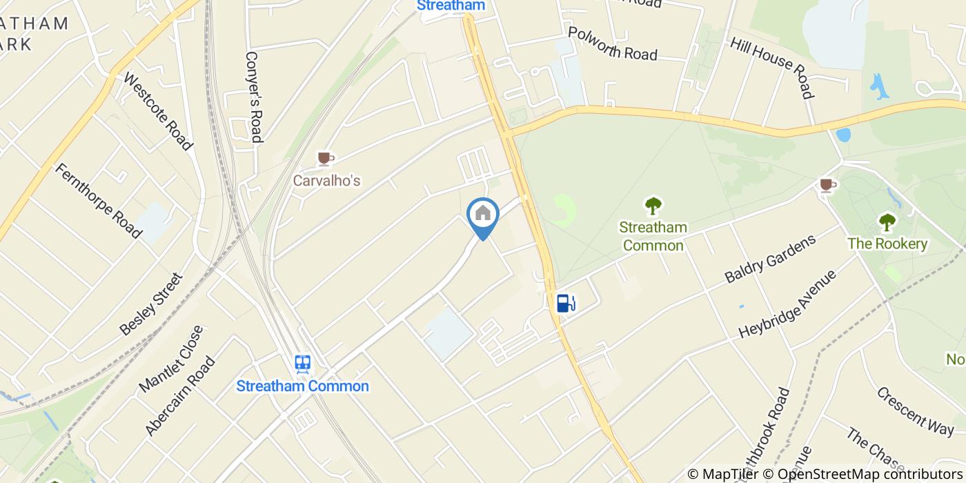 Studio Flat, Westwell Road, SW16