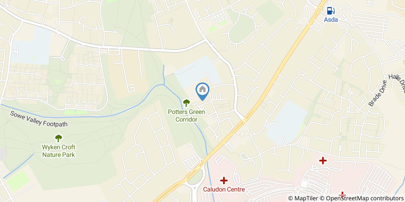 2 Bed Flat, Darnford Close, CV2